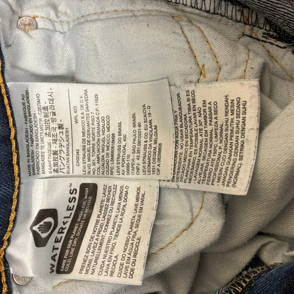 Levi Strauss & Co 511 Slim Fit Mens 32x30 Blue Jeans Excellent Condition